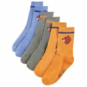 Meias para criança 5 pares UE 26-29