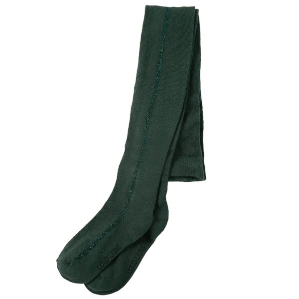 Meias-calças para criança verde-escuro 128