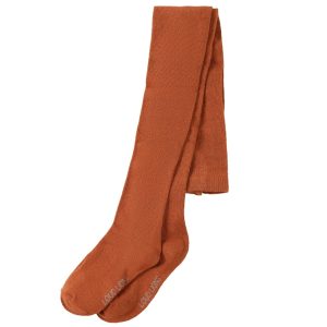 Meias-calças para criança cor conhaque 104