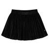 Saia plissada para criança com lurex preto 92