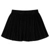 Saia plissada para criança com lurex preto 92 - Image 2
