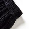 Saia plissada para criança com lurex preto 92 - Image 6