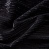 Saia plissada para criança com lurex preto 92 - Image 7