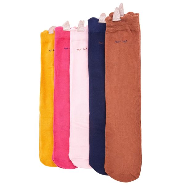Meias para criança 5 pares UE 30-34
