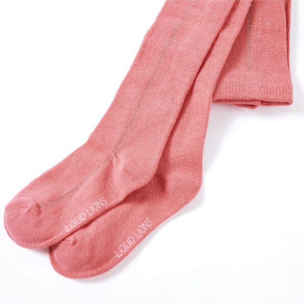 Meias-calças para criança rosa-velho 104 - Image 2