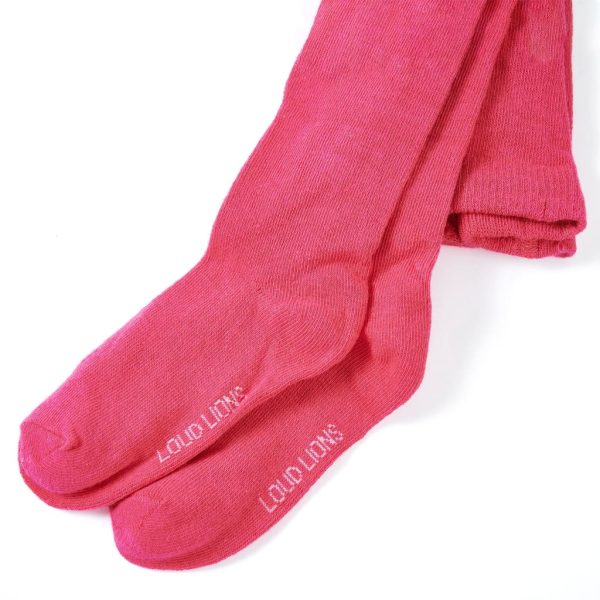Meias-calças para criança rosa-choque 104 - Image 2