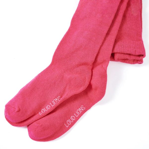 Meias-calças para criança rosa-choque 116 - Image 2