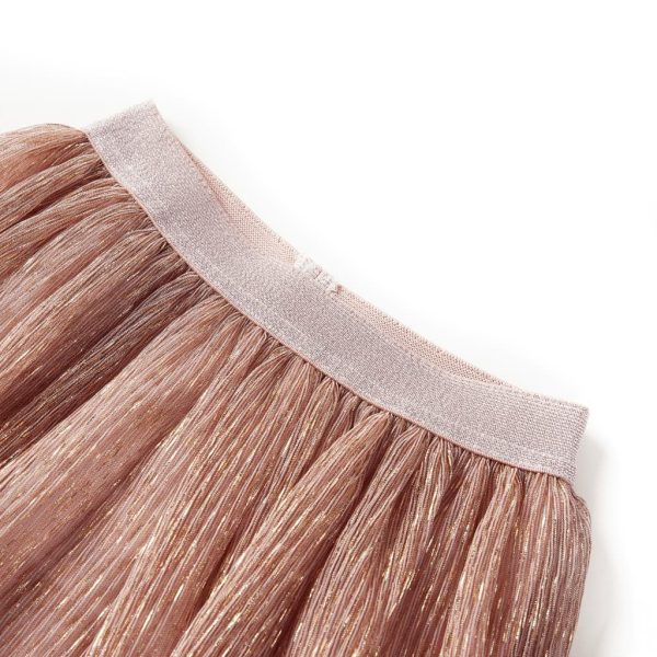 Saia para criança com brilhos rosa suave 104 - Image 3