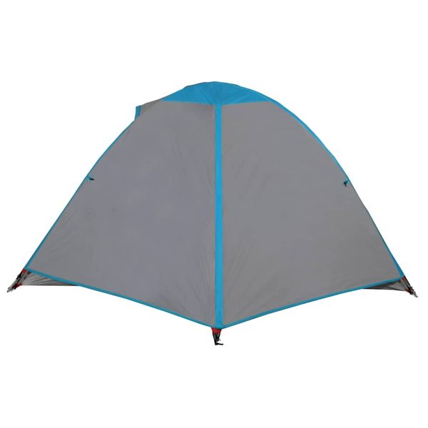 Tenda de campismo cúpula para 2 pessoas impermeável azul - Image 7