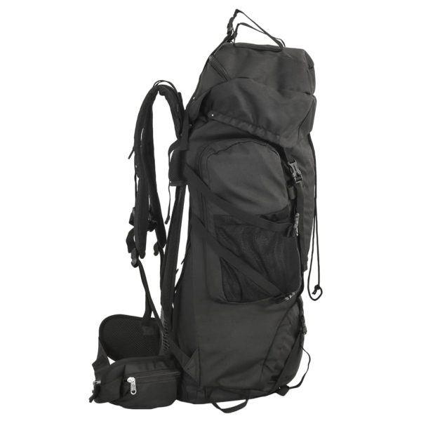 Mochila para caminhadas 60 L tecido oxford preto - Image 2