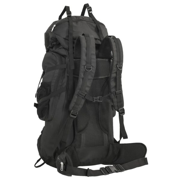 Mochila para caminhadas 60 L tecido oxford preto - Image 3
