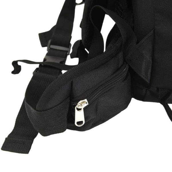Mochila para caminhadas 60 L tecido oxford preto - Image 5