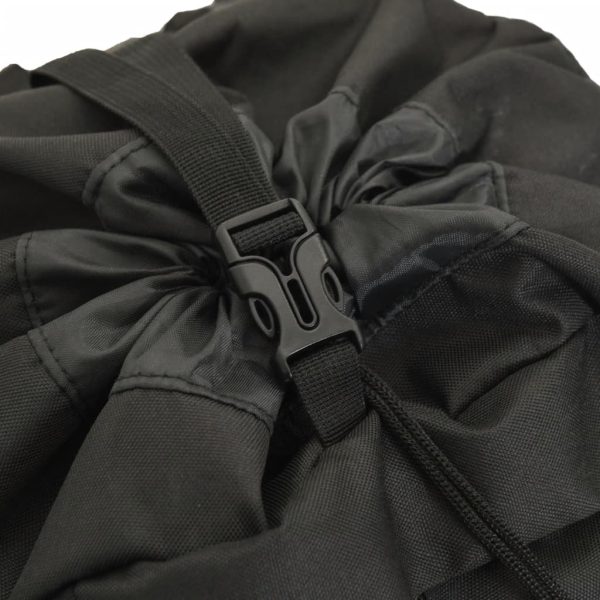 Mochila para caminhadas 60 L tecido oxford preto - Image 6