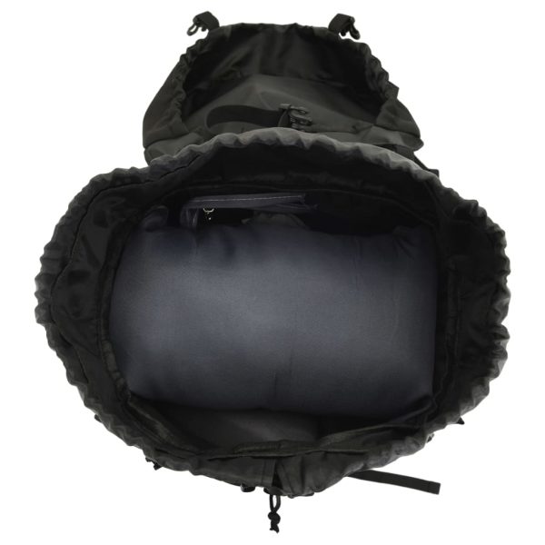 Mochila para caminhadas 60 L tecido oxford preto - Image 7
