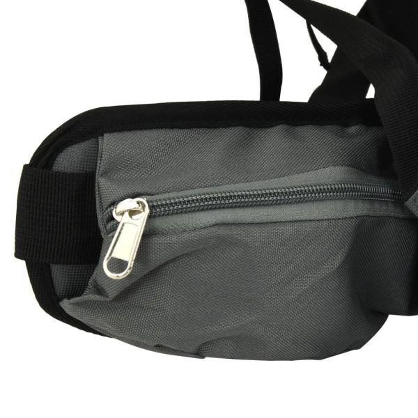 Mochila para caminhadas 100 L tecido oxford cinzento - Image 5