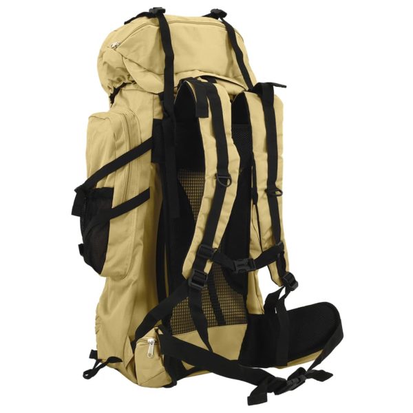 Mochila para caminhadas 100 L tecido oxford caqui - Image 3