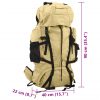 Mochila para caminhadas 100 L tecido oxford caqui - Image 8