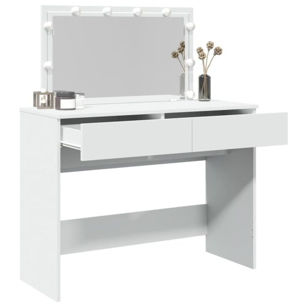 Toucador com LEDs 100x40x120 cm branco - Image 3