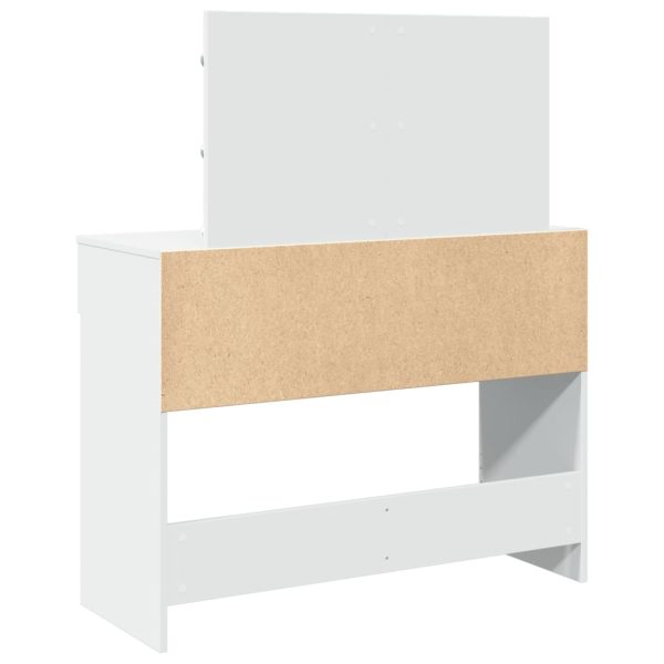 Toucador com LEDs 100x40x120 cm branco - Image 6