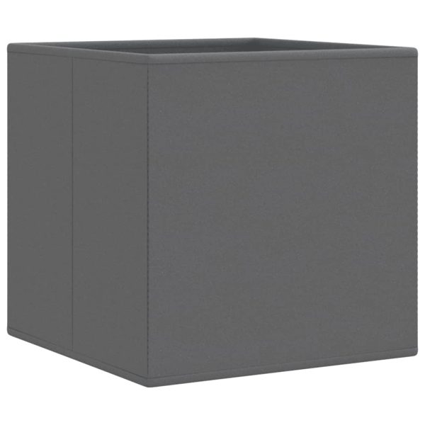 Caixas de arrumação dobráveis 10 pcs 32x32x32 cm TNT cinzento - Image 10