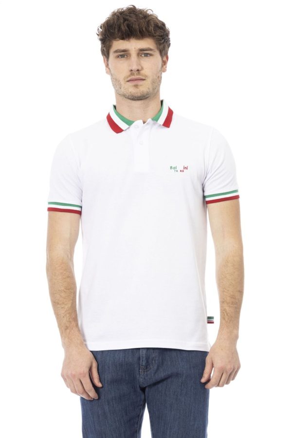 Baldinini Trend Polo MOD.4PO_SONDRIO_BiancoTricolore