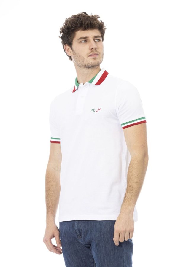 Baldinini Trend Polo MOD.4PO_SONDRIO_BiancoTricolore - Image 2