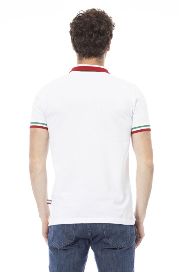 Baldinini Trend Polo MOD.4PO_SONDRIO_BiancoTricolore - Image 3