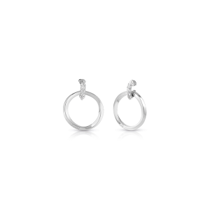 PAR DE BRINCOS GUESS, AÇO