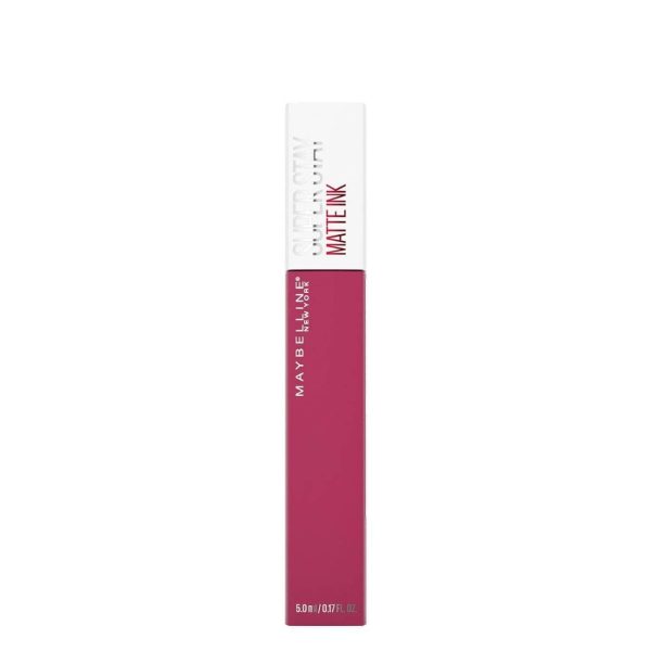 Maybelline Pintalabios Mate Larga Duración Superstay Matte Ink Tono 150 Path Finder Color Rosa
