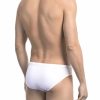 Bikkembergs Beachwear Roupa de banho BKK1MSP02_WHITE&BLACK - Image 2