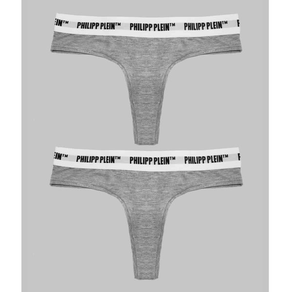 Philipp Plein Cuecas DUPP0194_BI-PACK_GREY