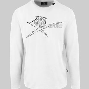 Plein Sport Camisolas FIPSG130501-WHITE_D