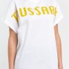 Trussardi Camiseta 36T000501T002190_W616WhitePrintYellow - Image 3