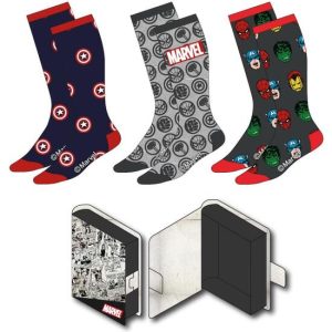 PACK CALCETINES 3 PIEZAS MARVEL
