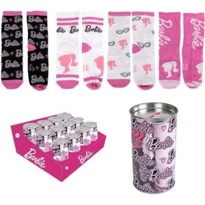 PACK CALCETINES 4 PIEZAS BARBIE