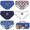 PACK CALZONCILLOS SINGLE JERSEY 5 PIEZAS PAW PATROL