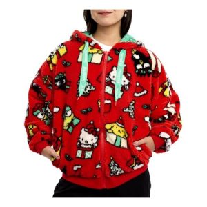 SUDADERA CON CAPUCHA WINTER WONDERLAND TALLA 2X