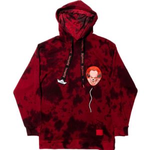 SUDADERA CON CAPUCHA PENNYWISE DE IT TALLA 3X