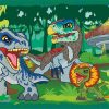PUZZLE 4 EN 1 (12, 16, 20, 24 PZAS) JURASSIC WORLD - Image 5