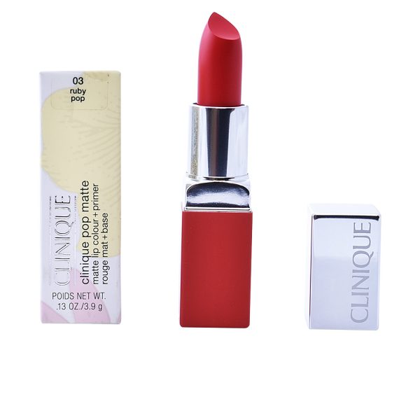 POP matte lip color + primer #03-ruby pop