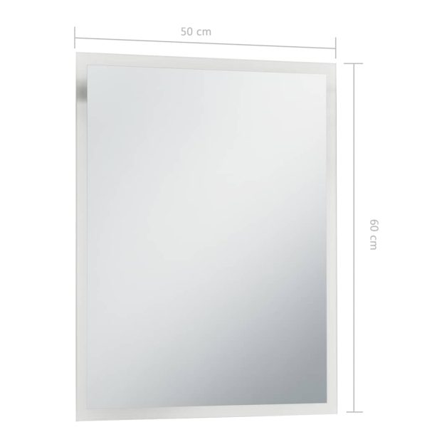 Espelho de parede LED para casa de banho 50x60 cm - Image 6