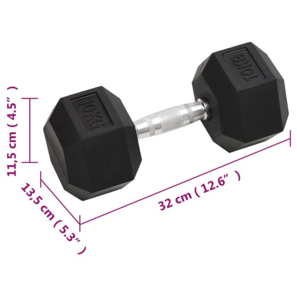 Halteres 2 pcs 20 kg ferro fundido - Image 8