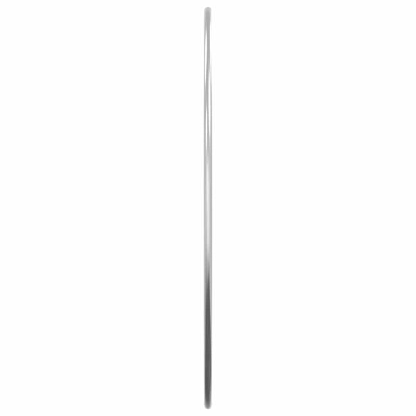 Espelho de parede redondo Ø 40 cm prateado - Image 3